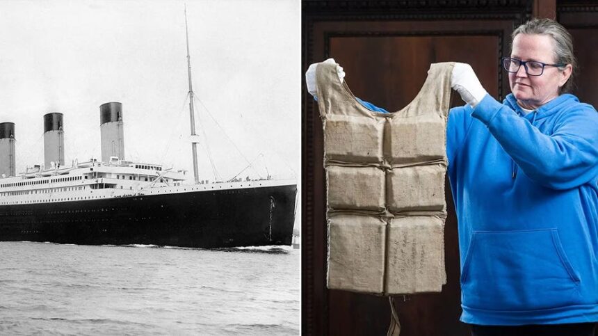 Titanic survivor's life jacket sells for over $900K at auction, far exceeding price expectations