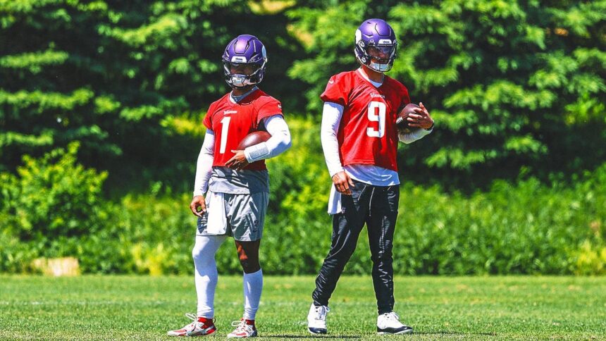 J.J. McCarthy Uses Classroom Analogy to Describe Relationship With Kyler Murray