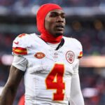 Kansas City Chiefs wide receiver Rashee Rice is on pace for an all-time fumbling of the bag