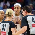 Dream's Angel Reese thrown down in heated moment with Tempo's Isabelle Harrison