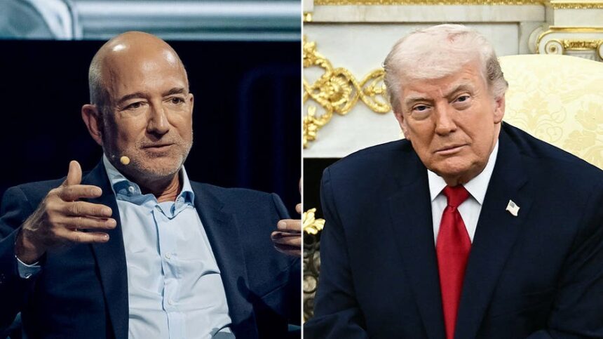 Jeff Bezos reportedly told Trump the Washington Post was his worst investment before staff cuts