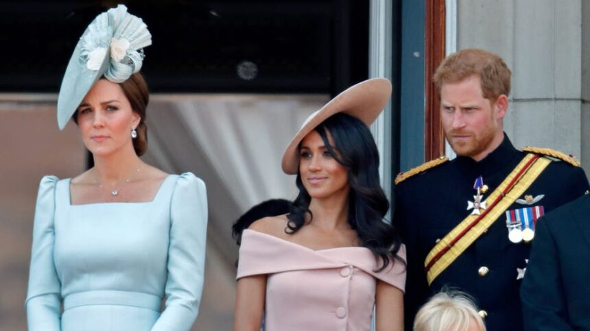 Meghan Markle's one-word joke that left Kate Middleton silent at her first Trooping the Colour in 2018