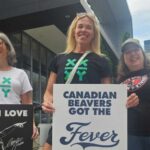 Canadian powerlifting champion April Hutchinson leads first Sophie Cunningham rally outside the US