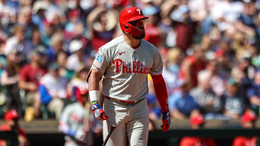 Kyle Schwarber Ties Phillies Record For Most 40-Plus Home Run Seasons