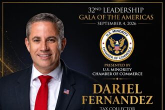 U.S. Minority Chamber of Commerce Honors Dariel Fernandez as âPublic Servant of the Americas 2026â