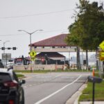 Civilian detained after 'violently engaging' security personnel at Florida Air Force base: report