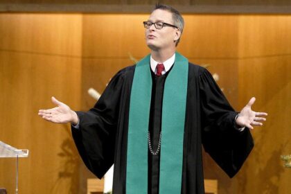 Woke megachurch pastor, Dem nominee called on congregation to repent for driving, eating beef