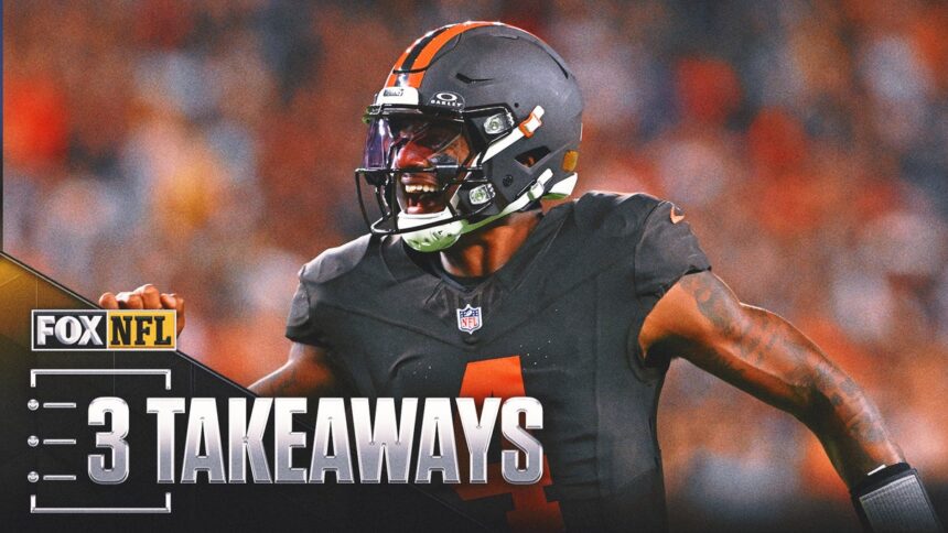 Are The Browns For Real? 3 Takeaways From Browns' Dramatic Win vs. Steelers