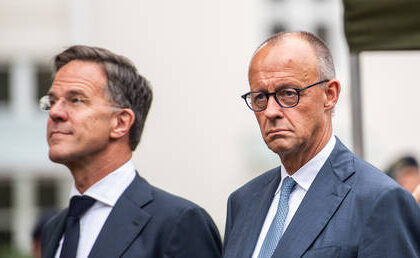 ‘Murderers- Rutte and Merz booed at peace prize ceremony (VIDEOS)
