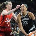 Season's over: Caitlin Clark leaves it all on court with bloody mouth as Fever fall in Game 3